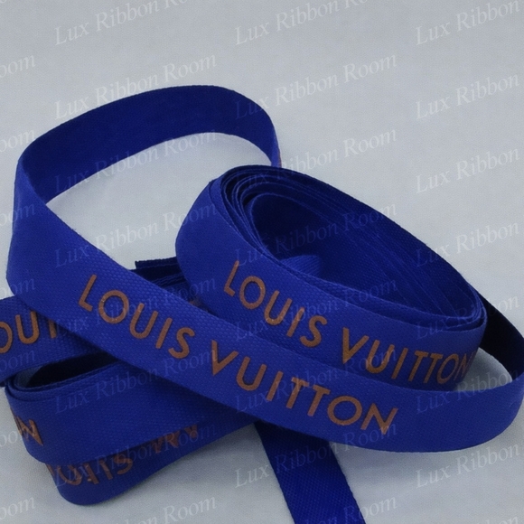 Louis Vuitton Other - Louis Vuitton Royal Blue Ribbon Two (2) Yards Authentic Boutique Packaging